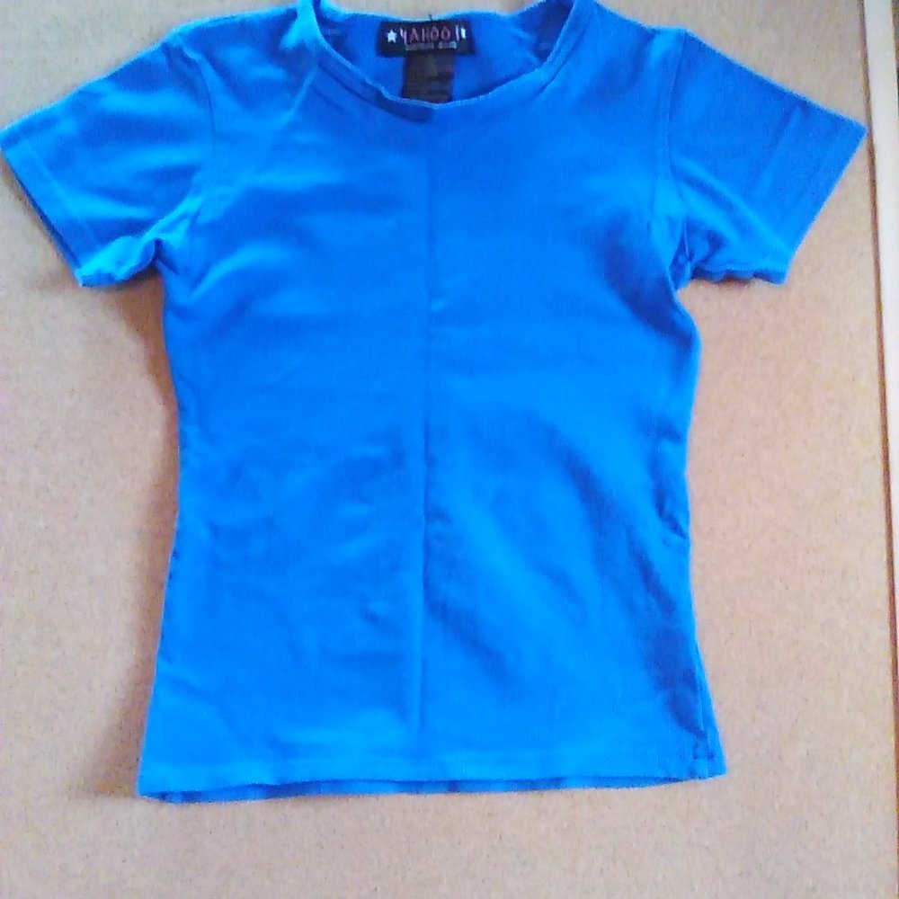 T-shirt bleu roi